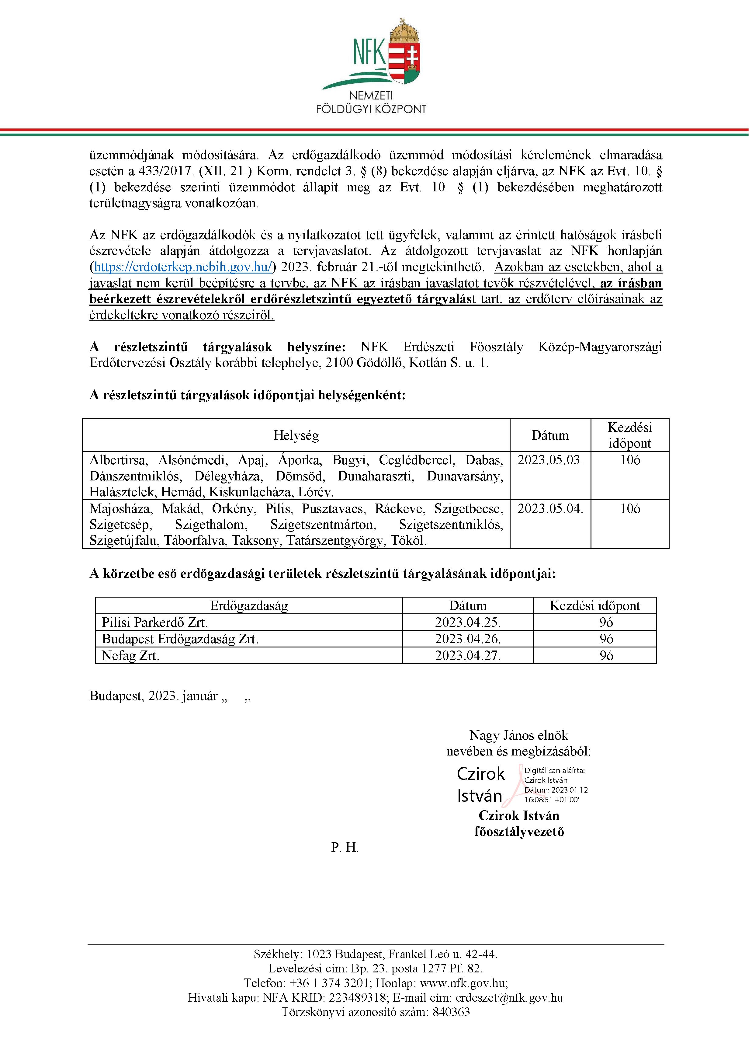 Pusztavacsi erdotervezesi korzet hirdetmeny Oldal 3