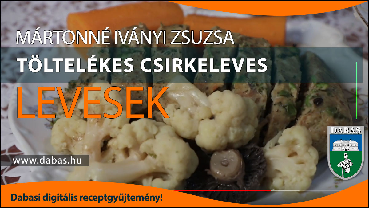 Mártonné Iványi Zsuzsa - Töltelékes csirkeleves