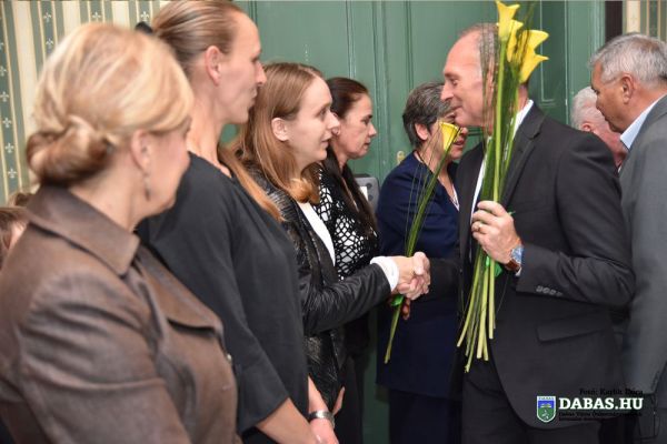 A térség szociális ellátásában dolgozók köszöntése