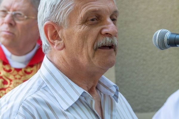 Bisztrai László szoboravató