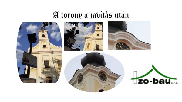 Megújult az egyházkarcsai templomtorony