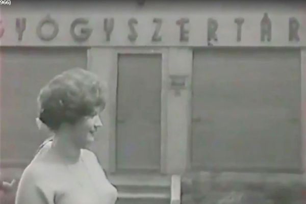 A „Büdösvíz” című mozifilm 1966. évi forgatása 