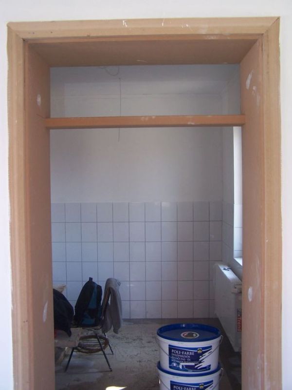 Kivitelezés közbeni kép