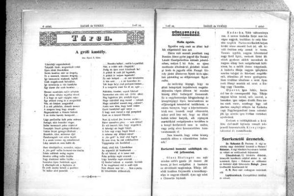 Dabas és Vidéke Társadalmi és Szépirodalmi Hetilap (1908)