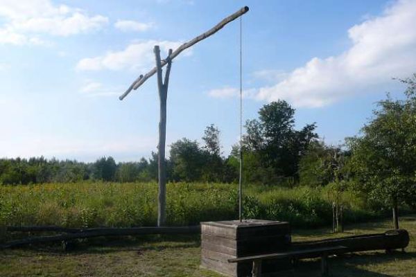 A pusztavacsi erdőgazdaság vaditatója