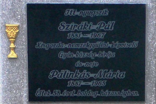 Sziráki Pál közéleti tevékenysége