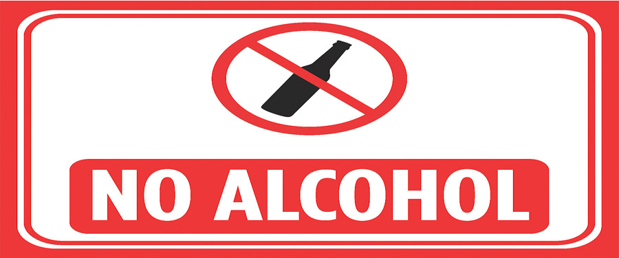 Tilos a közterületi alkoholfogyasztás 