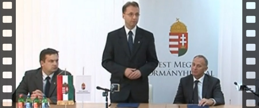 Járási megállapodások aláírása