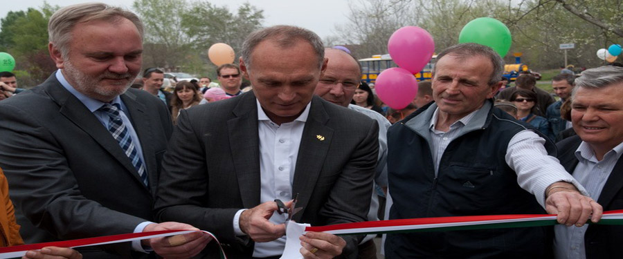 Szent Jakab sétány avatóünnepsége