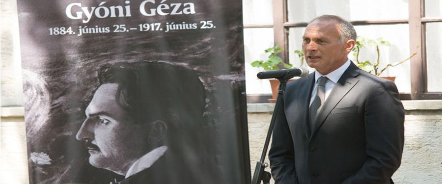 Elkezdődött a Gyóni Géza Emlékév