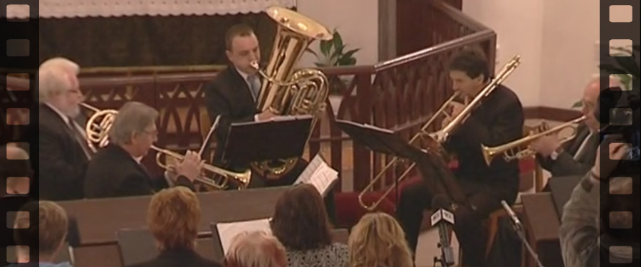 A Szalon Brass Kvintett és a Pátria Énekegyüttes koncertje