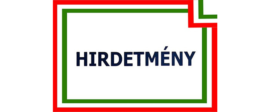 HIRDETMÉNY