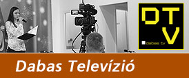 Dabas Televízió oldalának megnyitása nyomógomb