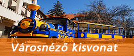 Városnéző kisvonat oldal megnyitása nyomógomb